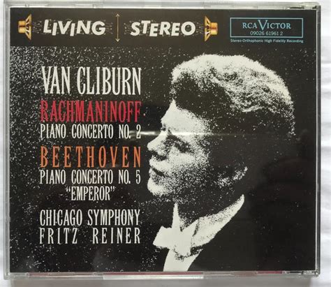 Van Cliburn Beethoven Concerto No 5 Rachmaninov Concerto No 2 Rca