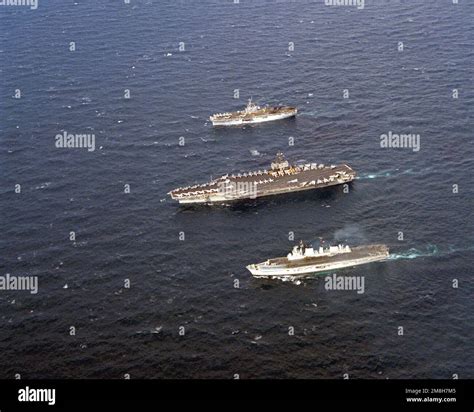 A Port Beam View Of From Top To Bottom The Amphibious Assault Ship