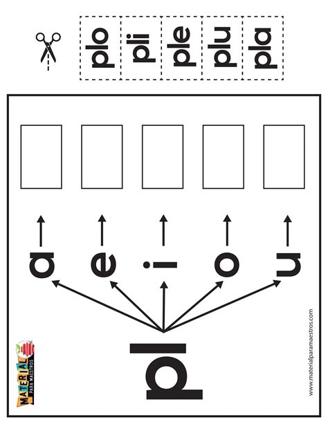 Cuadernillo De Las Sílabas Trabadaspdf