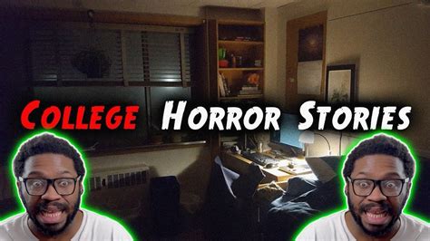 3 Disturbing True College Horror Stories Reaction Youtube