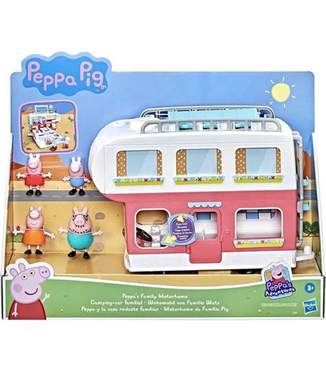 PEPPA PIG AUTOCARAVANA FAMILIAR DE HASBRO JUGUETES PANRE