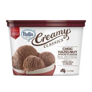 Bulla Creamy Classics Limited Edition Choc Hazelnut The Grocery