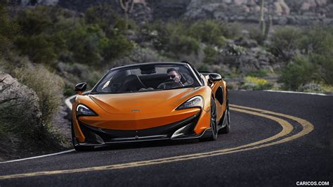 2020 McLaren 600LT Spider Color Myan Orange Front Caricos