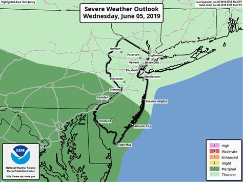 N J Weather Thunderstorms Could Hit During Wednesday Evening Commute