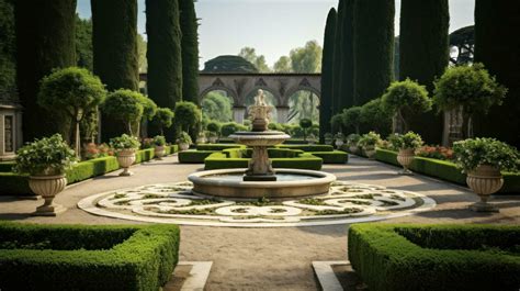 Classic Italian garden design 28562903 Stock Photo at Vecteezy