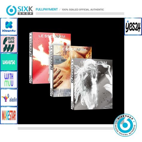 POB LE SSERAFIM 5Th Mini Album HOT Shopee Philippines