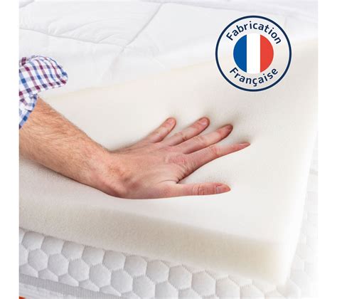 Surmatelas M Moire De Forme X Cm Qualit H Tellerie Fabriqu