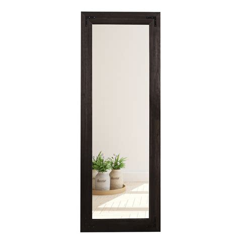 Free Shipping Yoshoot Wooden Full Length Mirror 63x24 Rustic