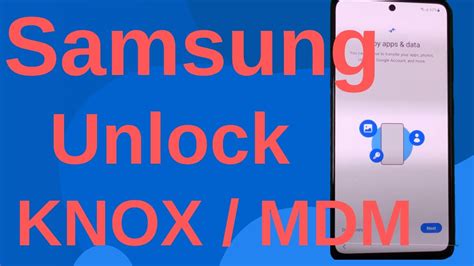 Remove KNOX MDM On Any Samsung Android YouTube