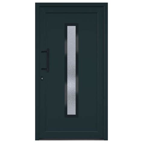 Porte D Entr E Anthracite X Cm Pvc A Bigben Cdiscount Bricolage