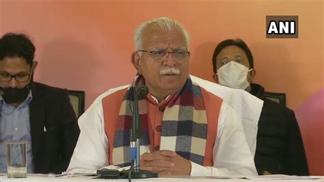 Haryana Cm Khattar Raises Old Age Pension To ₹3 000