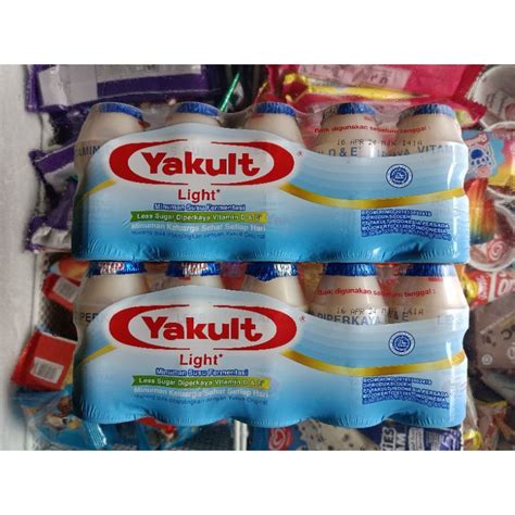 Jual Yakult Light Less Sugar 1 Pack Shopee Indonesia