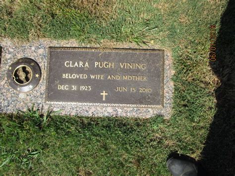 Clara Pugh Vining Find A Grave Reminne