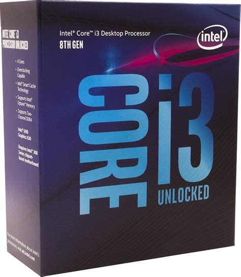 INTEL Core i3-8300 3,70GHz LGA1151 8MB Cache Boxed CPU