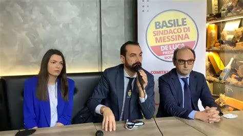 Messina Basile Chiude La Prima Lista Live Sicilia