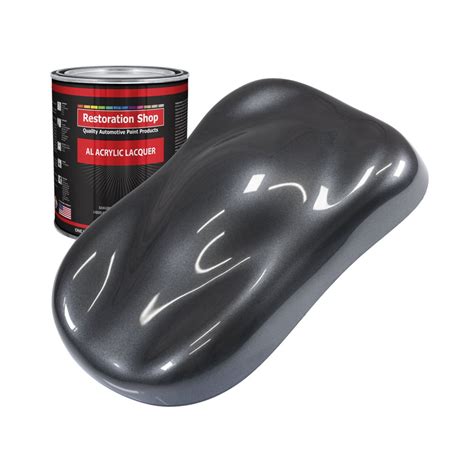 Restoration Shop Gunmetal Grey Metallic Acrylic Lacquer Auto Paint