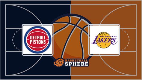 Detroit Pistons Vs Los Angeles Lakers Analysis And Prediction Nov