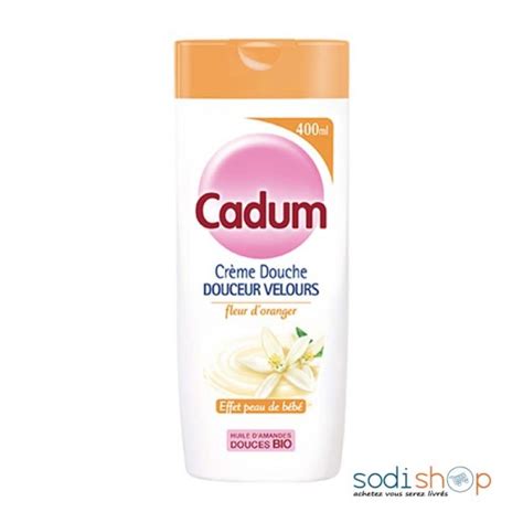 Cadum Cr Me Douche Douceur Velours Huile D Amandes Douces Bio Et