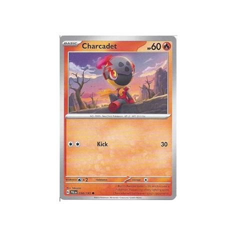 Pokemon Trading Card Game Charcadet Common Card Sv