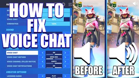 How To Fix Fortnite Game Chat Not Working Fix Season Working