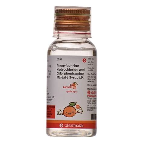 Ascoril Flu Bottle Of 60 Ml Syrup Amazon In Health Personal Care