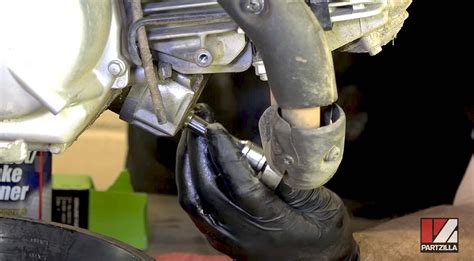 How To Change Kawasaki KLX 110 Oil Partzilla