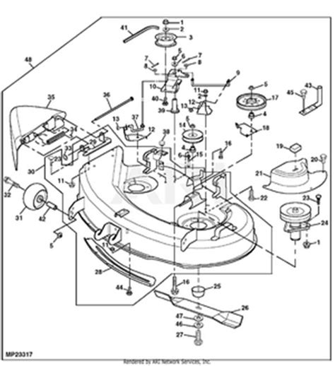 John Deere Lt166 Drive Belt Diagram