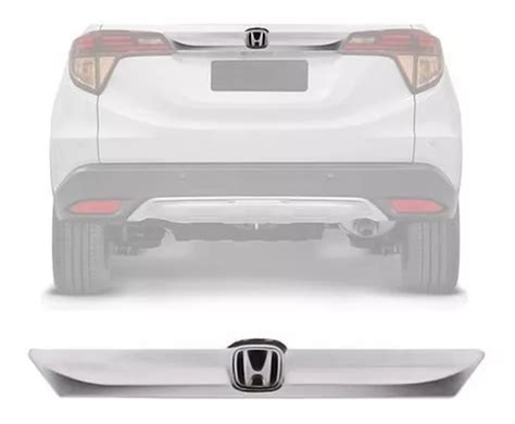 Aplique Cromado Porta Malas Honda Hrv Hr v 2016 A 2020 Frete grátis