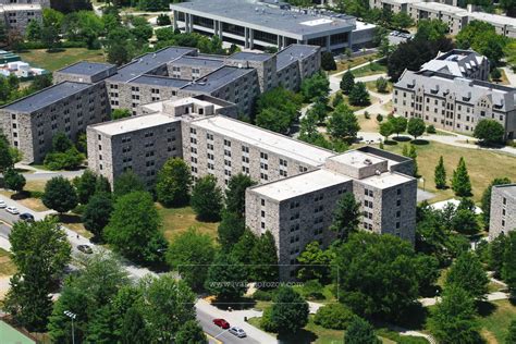 Aerial photography of Virginia Tech campus. Virginia Tech. Lee Hall ...