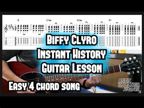 How To Play Biffy Clyro Instant History Guitar Lesson Youtube