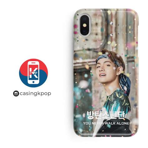 Jual Casing Handphone Kpop Bts V You Never Walk Alone Album Shopee