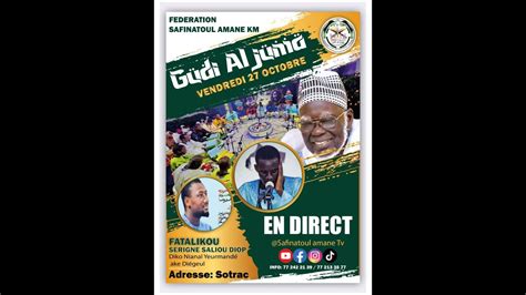 En Direct De Touba Darou Khoudoss Fed Safinatoul Amane Km Prestation