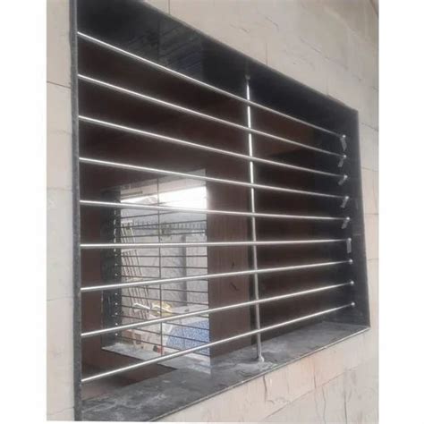 Rectangular Silver Ss Window Frame Grade Of Material Ss At Rs