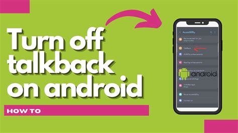 How To Turn Off Talkback On Android Quick Easy YouTube