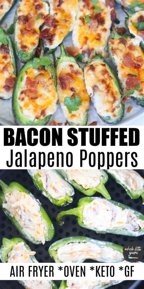 Air Fryer Jalapeno Cream Cheese Poppers Recipe Poppers Recipe Keto Recipes Dinner Air