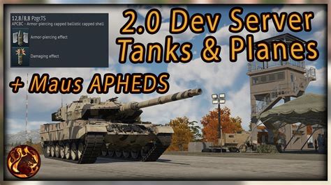 Dev Server Quick Tanks And Planes Preview War Thunder Youtube