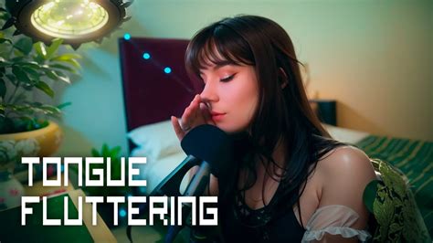 Asmr Tongue Fluttering And Breathing 💎 No Talking Youtube