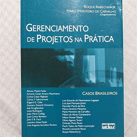 Livro Gerenciamento De Projetos Na Pratica Casos Brasileiros