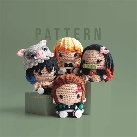 Pdf Pattern Bundle Killer Squad Amigurumi Etsy