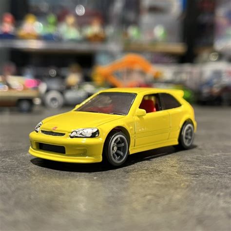風火輪 HOT WHEELS 二改車 HONDA CIVIC TYPE R EK 蝦皮購物