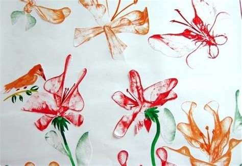 Нетрадиционные техники рисования, виды и приемы: монотипия, ниткография ...