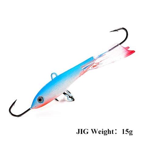 Fish King Pc Winter Fishing Lure Jigging Fish Mix Size Fishing Balance