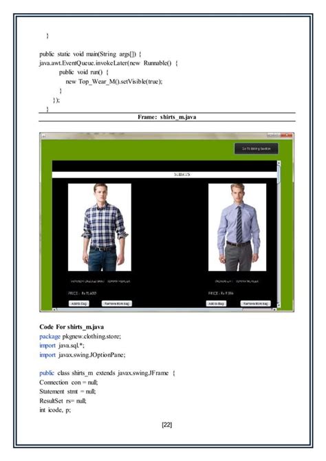 Clothing Store And Management System Pdf