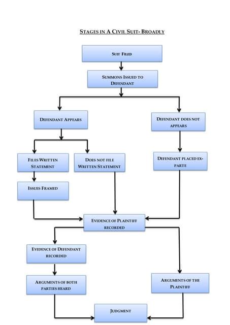 Stages of Criminal Trial (Warrant)