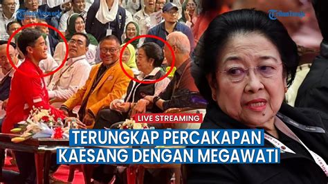 Terungkap Isi Obrolan Kaesang Saat Sungkem Dengan Megawati Saat