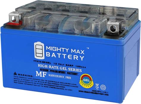 Amazon Mighty Max Battery Ytx A Bsgel Volt Ah Gel Type