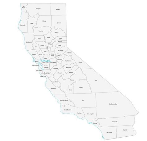 Map Of California Cities And Highways Gis Geography