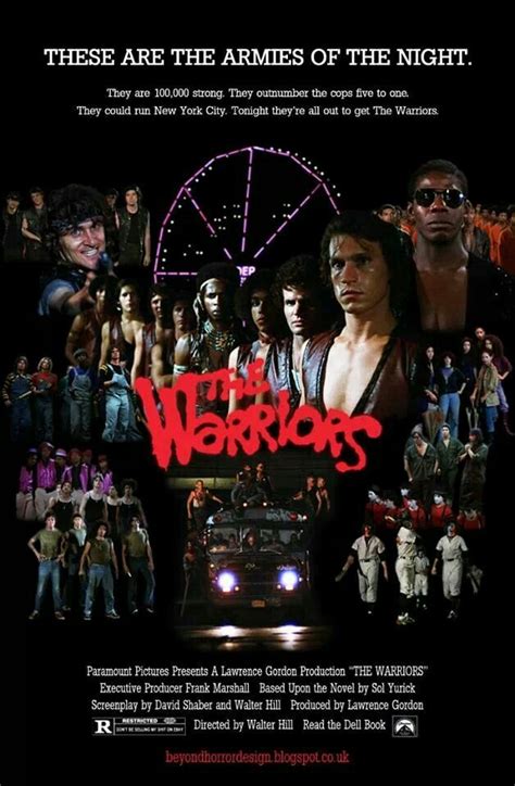 The Warriors movie poster...ONE OF MY FAVORITE TOP TEN MOVIES OF ALL ...