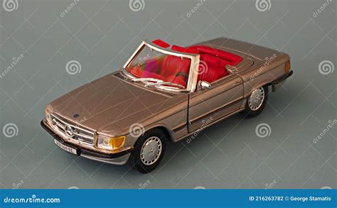 TOY CAR MERCEDES BENZ 560SL by HONGWELL Editorial Photography - Image of classic, transport ...