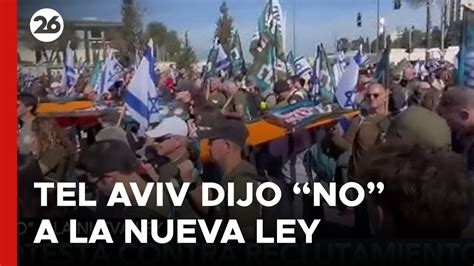 MEDIO ORIENTE Protesta Contra El Reclutamiento De Ultraortodoxos Al